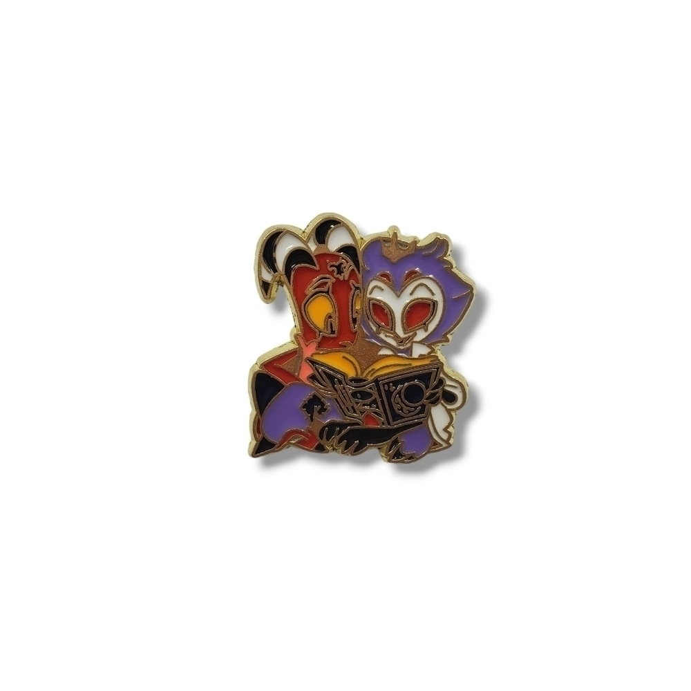 Helluva Boss Baby Blitzo & Stolas Pin/Brooch